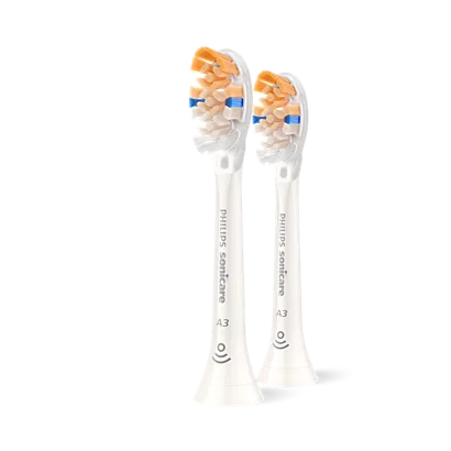 Philips Sonicare A3 All-in-one 2-Pack Brush Heads White- HX9092/77