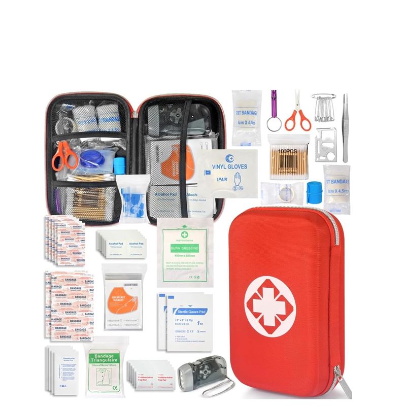 SURVIVAL KIT 130PC EMERGENCY FIRST AID KIT