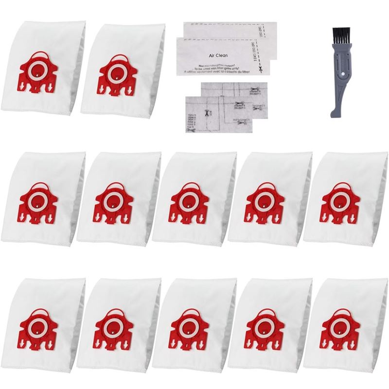 I-CLEAN REPLACEMENT 12PC MIELE FJM VACUUM BAGS