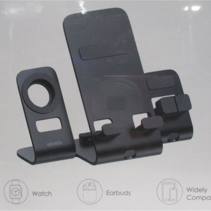 WEMISS 3 In 1 Phone Stand Holder for Desk