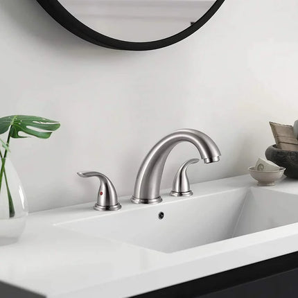 DALMO Two-Handle Bathroom Kitchen Sink Faucet