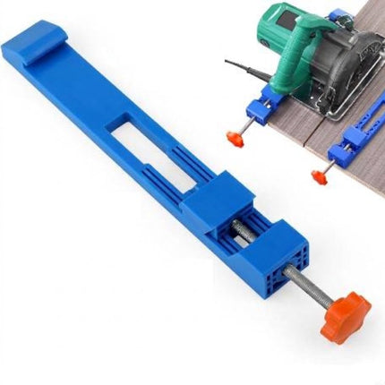 Adjustable Cutting Machine Base Guide, Circular Saw Quick Cutting Guide, Electric Circular Saw Milling Positioning Clamp (1pcs)