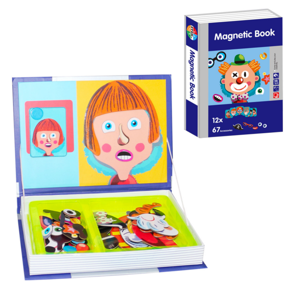Children Intelligent Magnetic Book 3D Puzzles T113