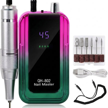 YIYAO 45000RPM Rechargeable Electric Nail Drill Manicure Machine