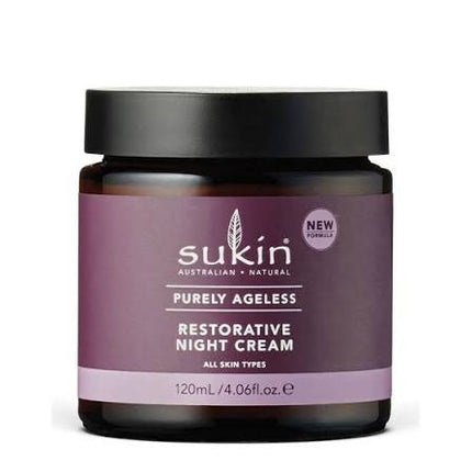 SUKIN Purely Ageless Restorative Night Cream, 4.06oz