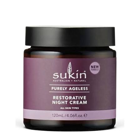 SUKIN Purely Ageless Restorative Night Cream, 4.06oz