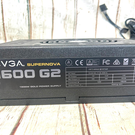 EVGA SuperNOVA 1600 G2 120-G2-1600-X1 80+ GOLD 1600W like new