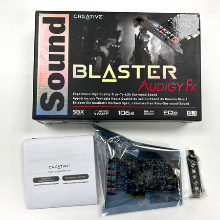 Sound Blaster SB1570 Blaster Audigy FX Sound Card PCIe 5.1 High Profile