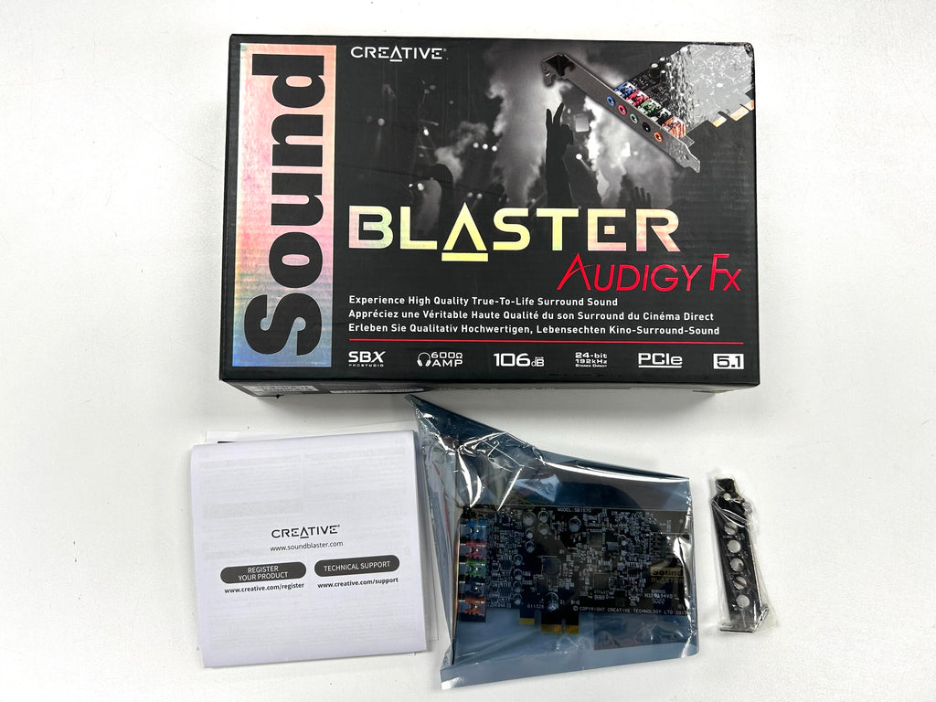 Sound Blaster SB1570 Blaster Audigy FX Sound Card PCIe 5.1 High Profile