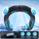 OLV 6000mAh Rechargeable Neck Fan