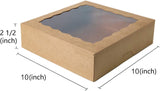 24 Pack, Bakery Pie Boxes 10 inches each