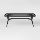 Metal Mesh Patio Coffee Table