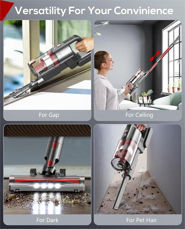 V12 Cordless 1.2L Capacity Vacuum Cleaner