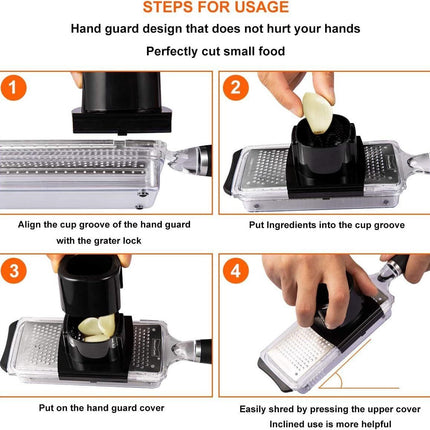 Otevy Scarlet Stainles Steel Cheese Grater