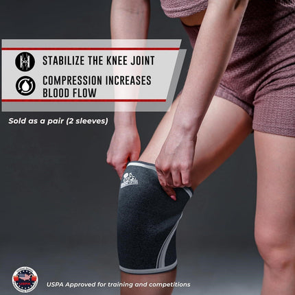 NORDIC SIZE SMALL 1 Pair Knee Sleeves- Size S