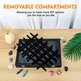 CITYMAO Kids Leather Rock Collections Box