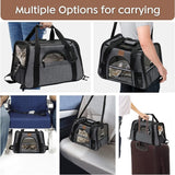 EAPURA Foldable Portable Cat Carrier Bag