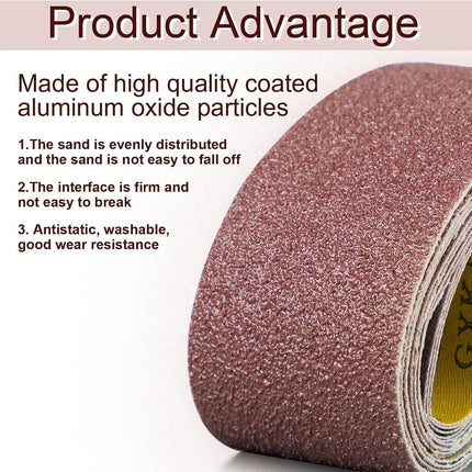 SALI 4 x 36", 15 Pack Sanding Belts
