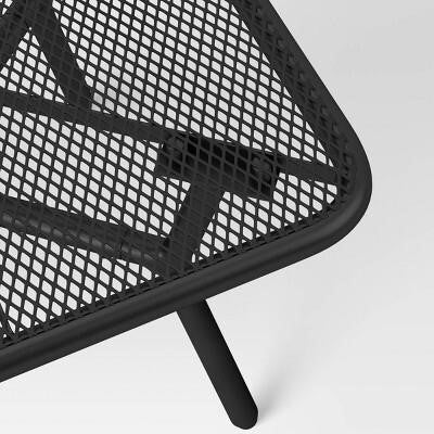 Metal Mesh Patio Coffee Table