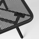 Metal Mesh Patio Coffee Table