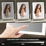 Leishe Dimmable Vanity with Lights Mirror