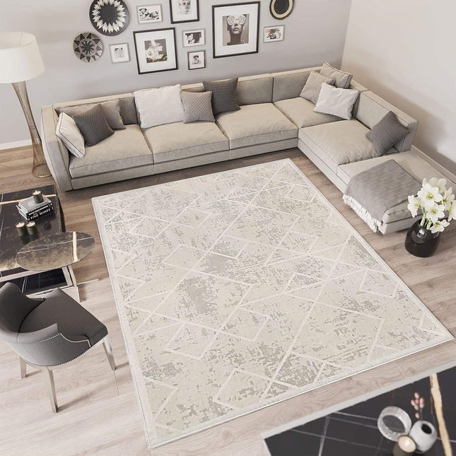Leesentec Area Rugs 6'x9' for Living Room