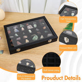 CITYMAO Kids Leather Rock Collections Box