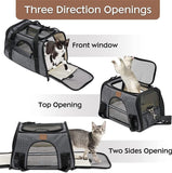 EAPURA Foldable Portable Cat Carrier Bag