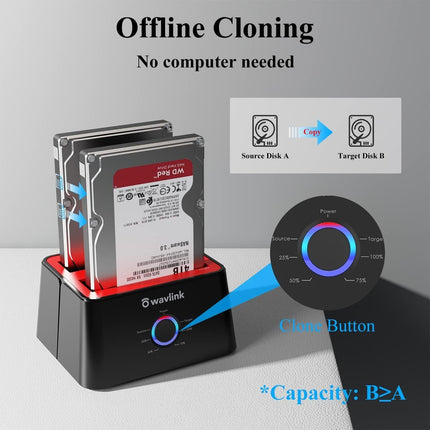 USB 3.0 to SATA Hard Drive Docking Station