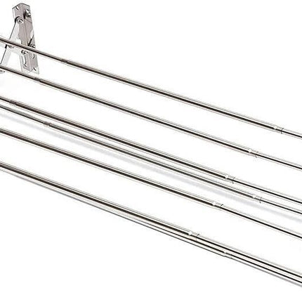 Wall-Mounted Stainless 5-Bar Drying Rack