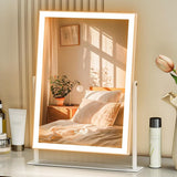 Leishe Dimmable Vanity with Lights Mirror