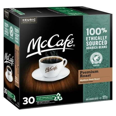 McCafe Premium Roast Medium Dark Roast K-CUPS 30 COUNT