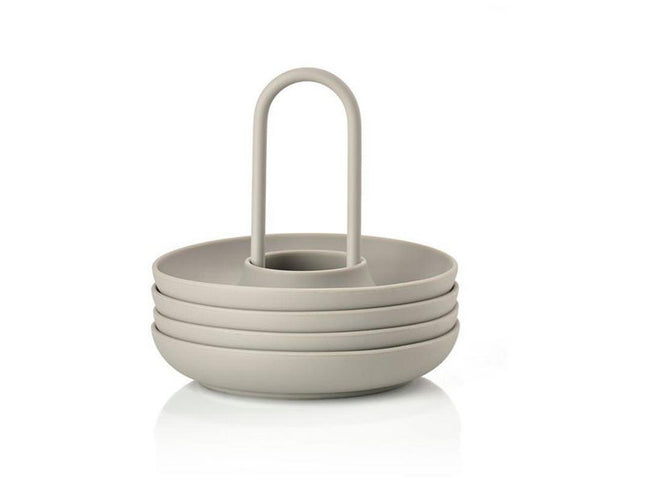 Zone Denmark Egg Cups Singles Set of 4, Grey