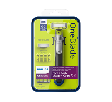 OneBlade Trimmer Face and Body, 1 unit, LIKE NEW