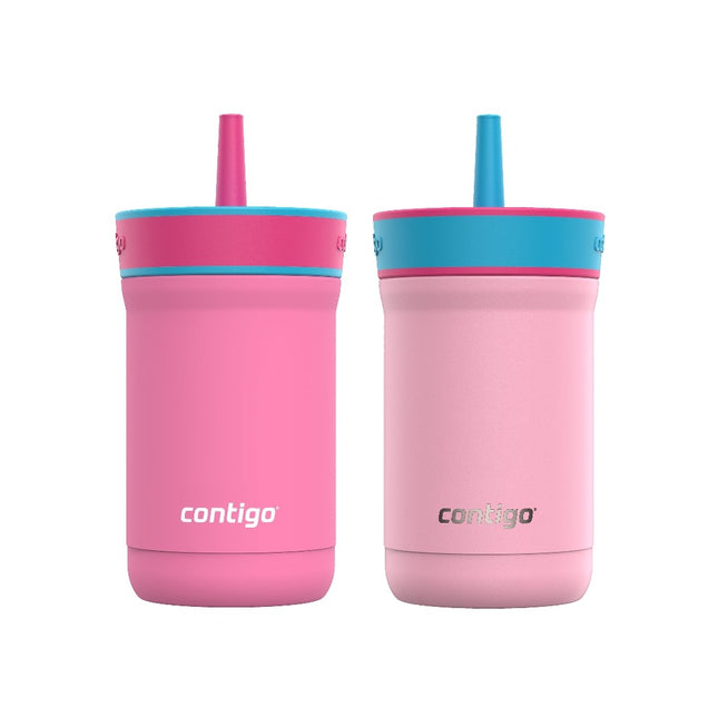 CONTIGO Kids 2-PACK Leighton Spill-Proof Timblers, 12fl oz/354ml EACH