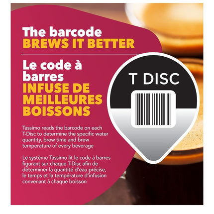Tassimo 14ct Carte Noire Long Espresso Single Serve T-Discs, 110g