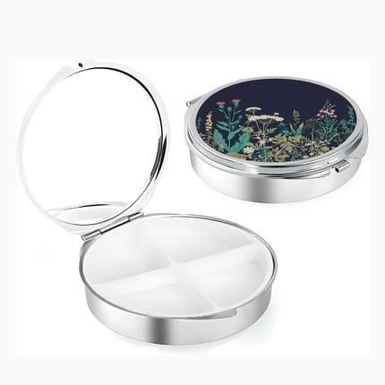 Mokiwala Weekly Medicine/Vitamin Organizer Box with Compartments - CHOOSE STYLE