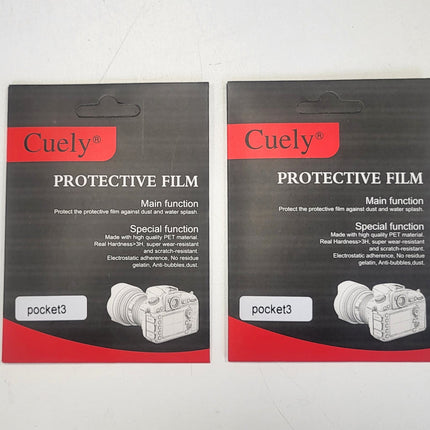 CUELY Screen Protector for Pocket 3 Cameras