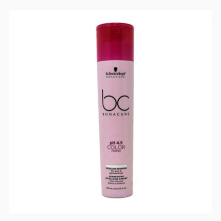 Schwarzkopf BC Bonacure pH 4.5 Color Freeze Silver Micellar Shampoo, 250ml