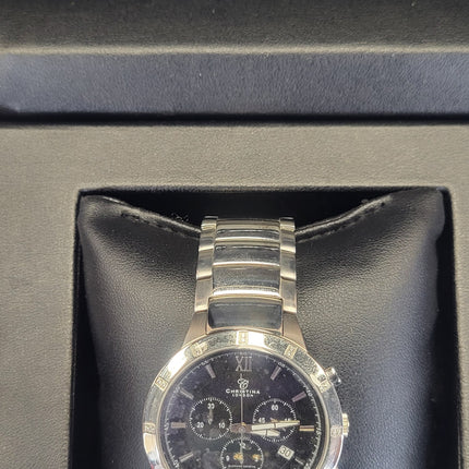 CHRISTINA LONDON Gents Collection Men's Swiss Made Watch, 505SBL2-CDL