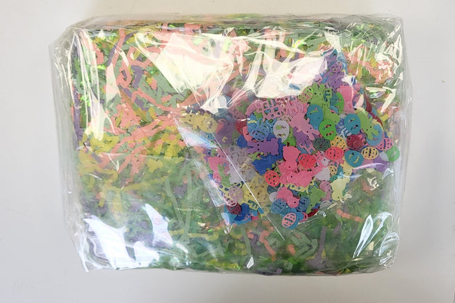 JANSUN 1lbs Easter Grass Paper Cutout Basket Filler Shredded Paper Grass Stuffers for Gift Wrapping Easter Basket Stuffers Decorations
