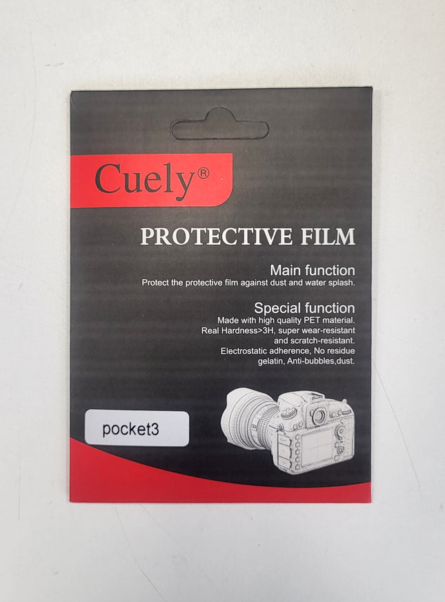 CUELY Screen Protector for Pocket 3 Cameras