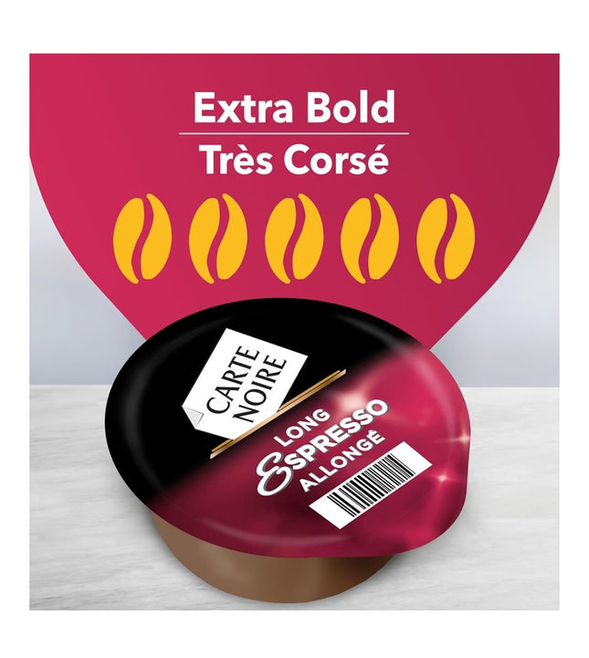Tassimo 14ct Carte Noire Long Espresso Single Serve T-Discs, 110g