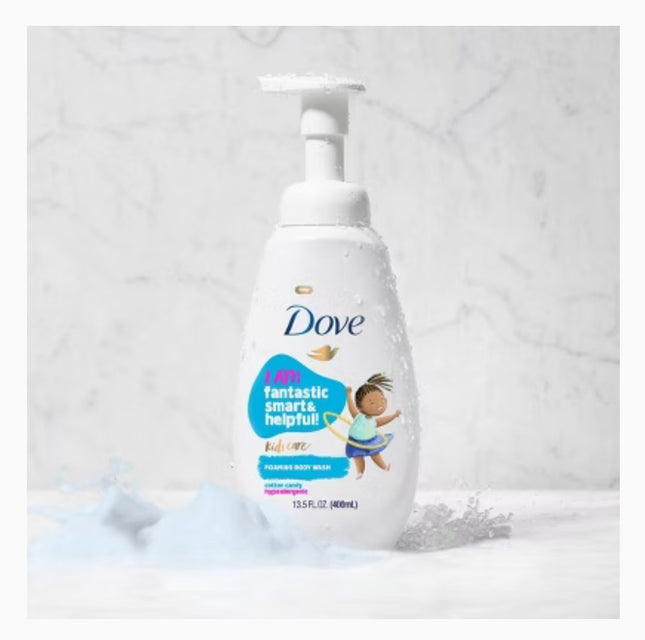 Dove Beauty Kids Care Hypoallergenic Foaming Body Wash Cotton Candy. 400ml