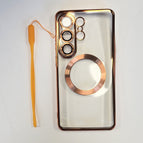 ROSE GOLD CLEAR NO KICKSTAND