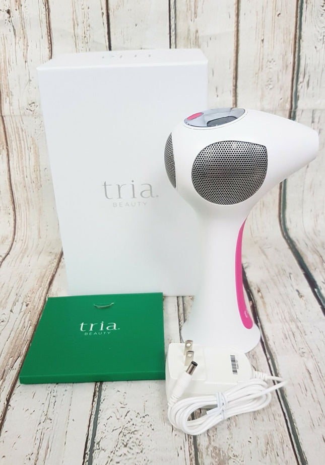 Tria Beauty Hair Removal Laser 4X Technology, WHITE/PINK LIKE NEW