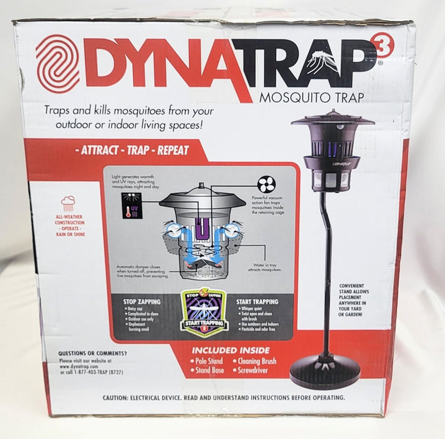 DYNATRAP Insect Trap with Pole and Water Collection Tray, DT1210