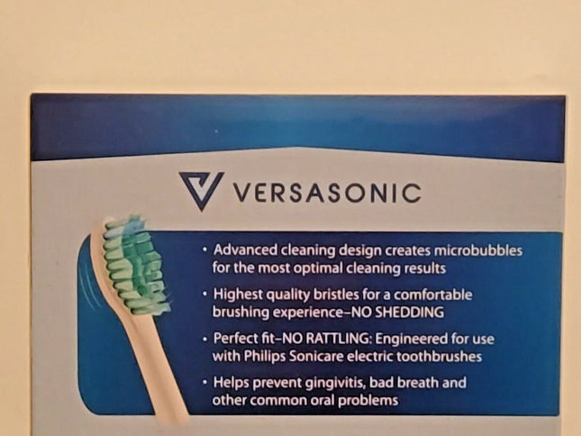 Versasonic Premium Philips Sonicare Replacement Toothbrush Heads