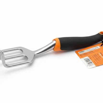 Fiskars Ergo Cultivator for Digging, Aerating Soil, & Weeding, Heavy Duty Handle