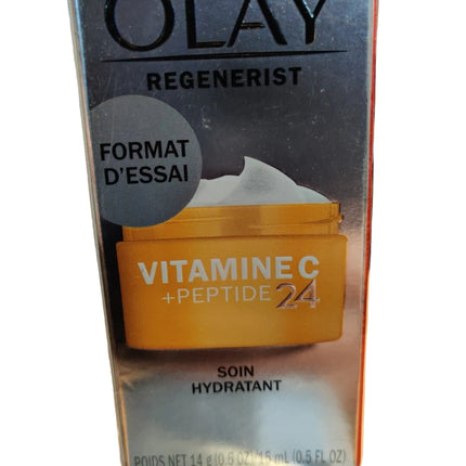 Olay Regenerist Vitamin C + Peptide 24 Face Moisturizer 15 ml / 0.5 Oz 3 Pack